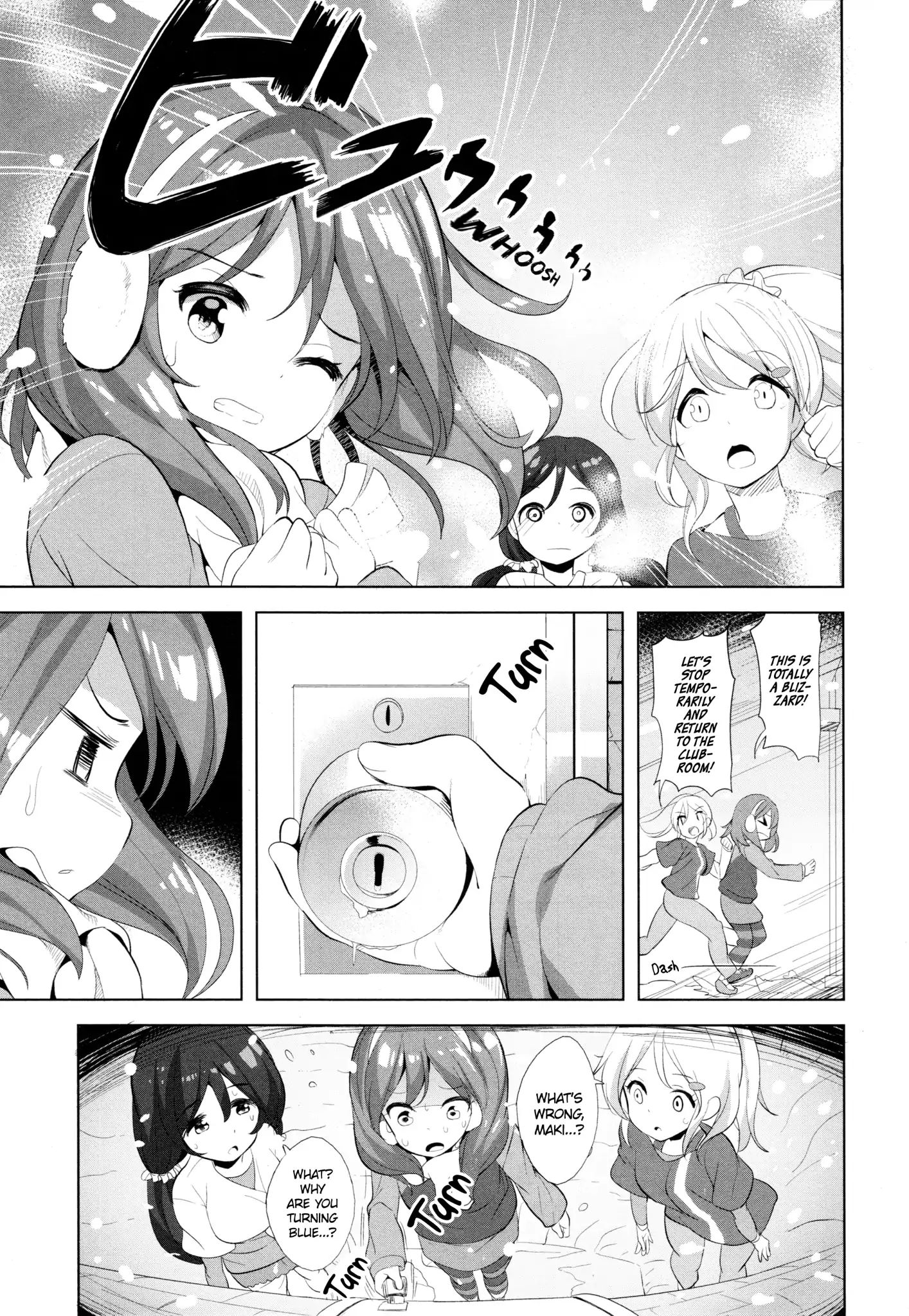 Love Live! Comic Anthology Μ's Precious Days - Chapter: Battle, General Winter (Takasaka Donten)