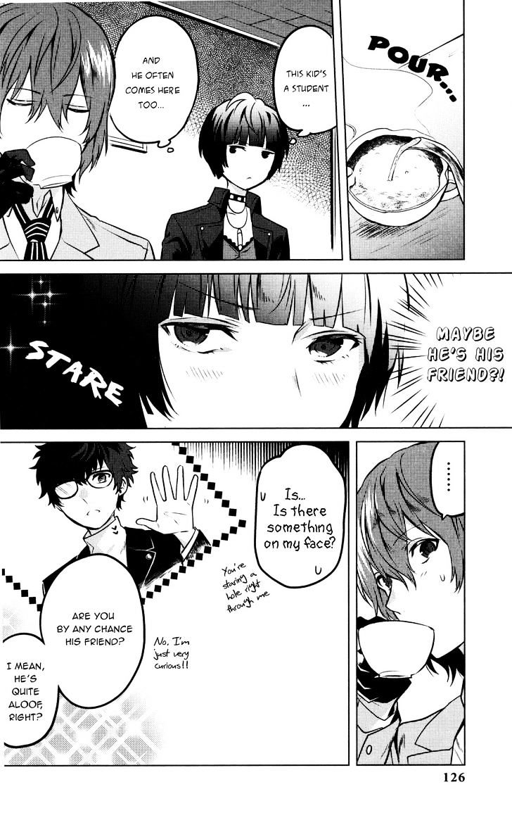 Persona 5 Dengeki Comic Anthology - Chapter 13 : My Coffee Friend Whose Name I Don’t Know