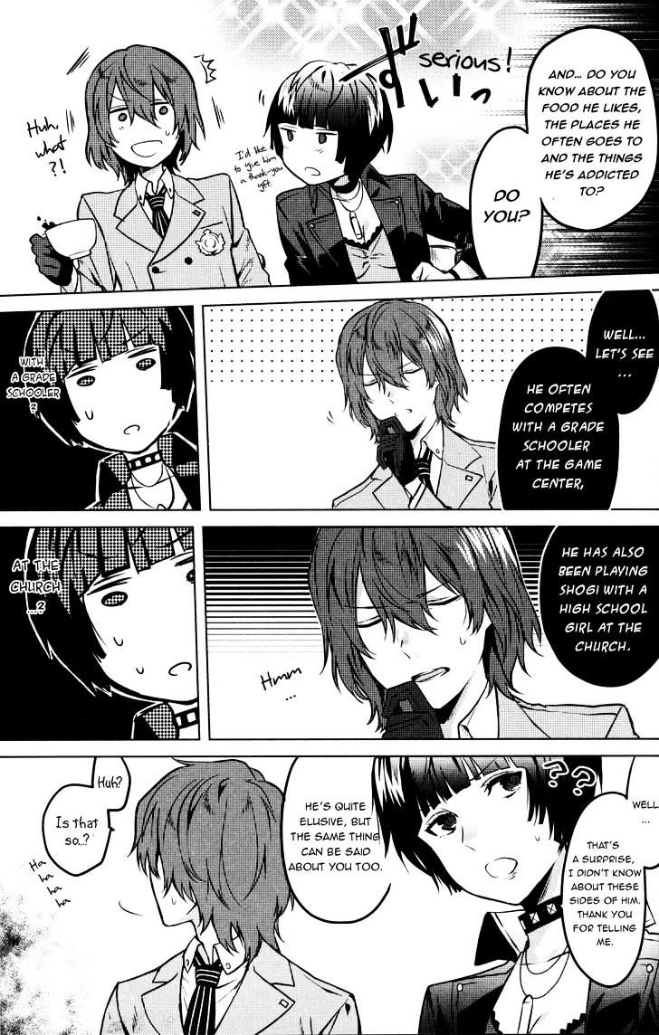 Persona 5 Dengeki Comic Anthology - Chapter 13 : My Coffee Friend Whose Name I Don’t Know