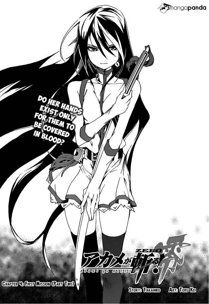 Akame Ga Kiru! Zero - Chapter 4