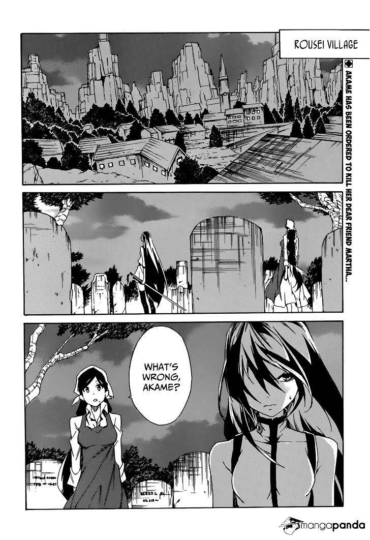 Akame Ga Kiru! Zero - Chapter 4