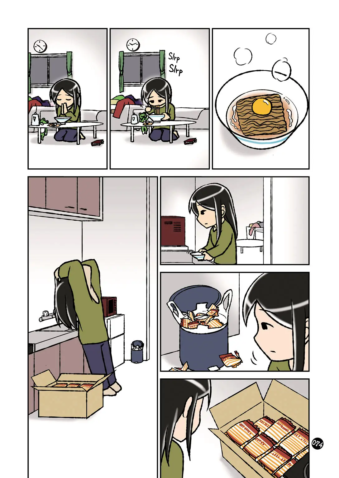 Hitorigurashi No Ol Wo Egakimashita - Vol.1 Chapter 18: Day 18 Office Lady Who Lives Alone Got Fed Up With Eating Chicken Ramen.