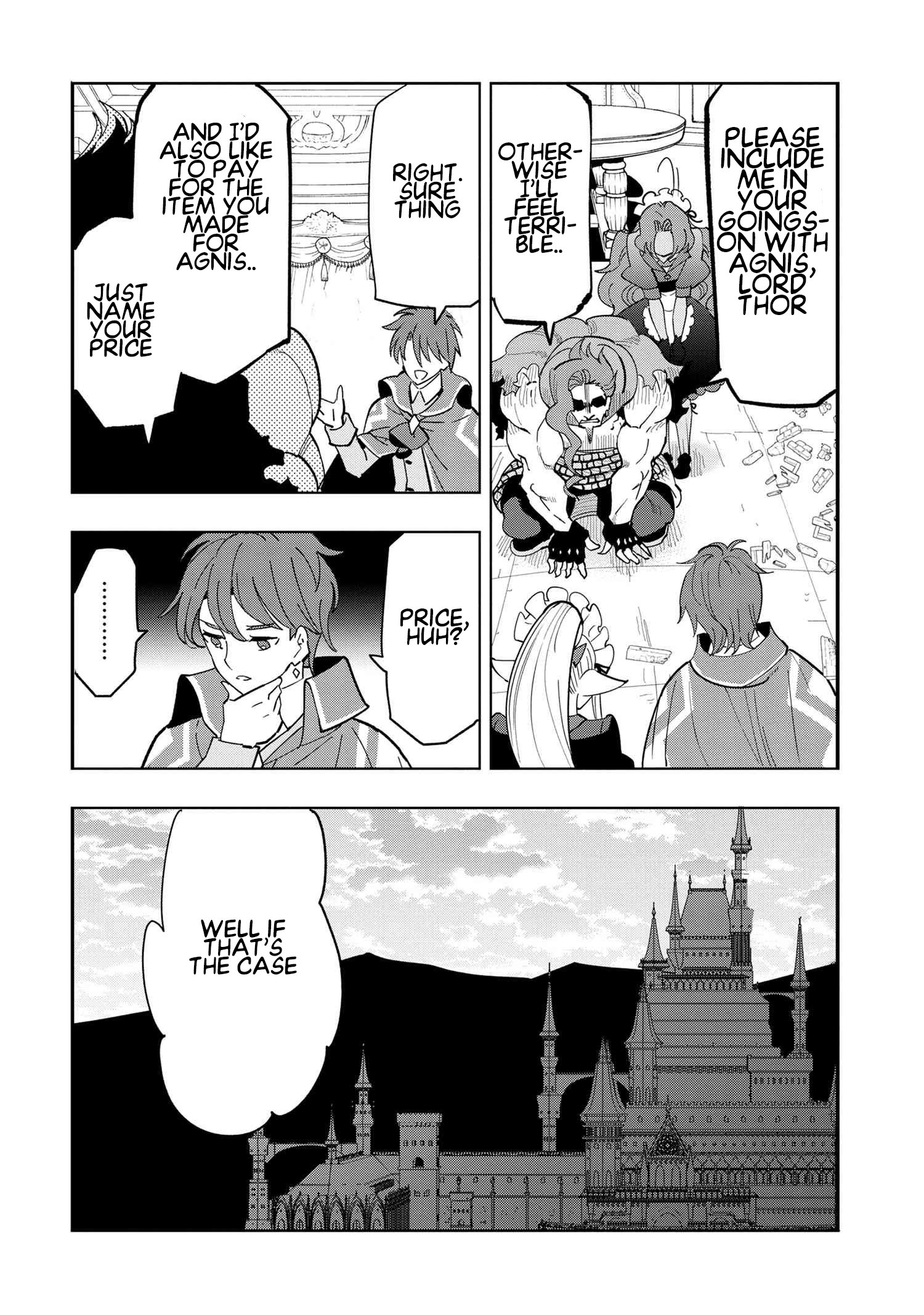 Souzou Renkinjutsushi Wa Jiyuu Wo Ouka Suru: Kokyou Wo Tsuihou Saretara, Maou No Ohizamoto De Chouzetsu Kouka No Magic Item Tsukuri-Houdai Ni Narimashita - Chapter 9.2