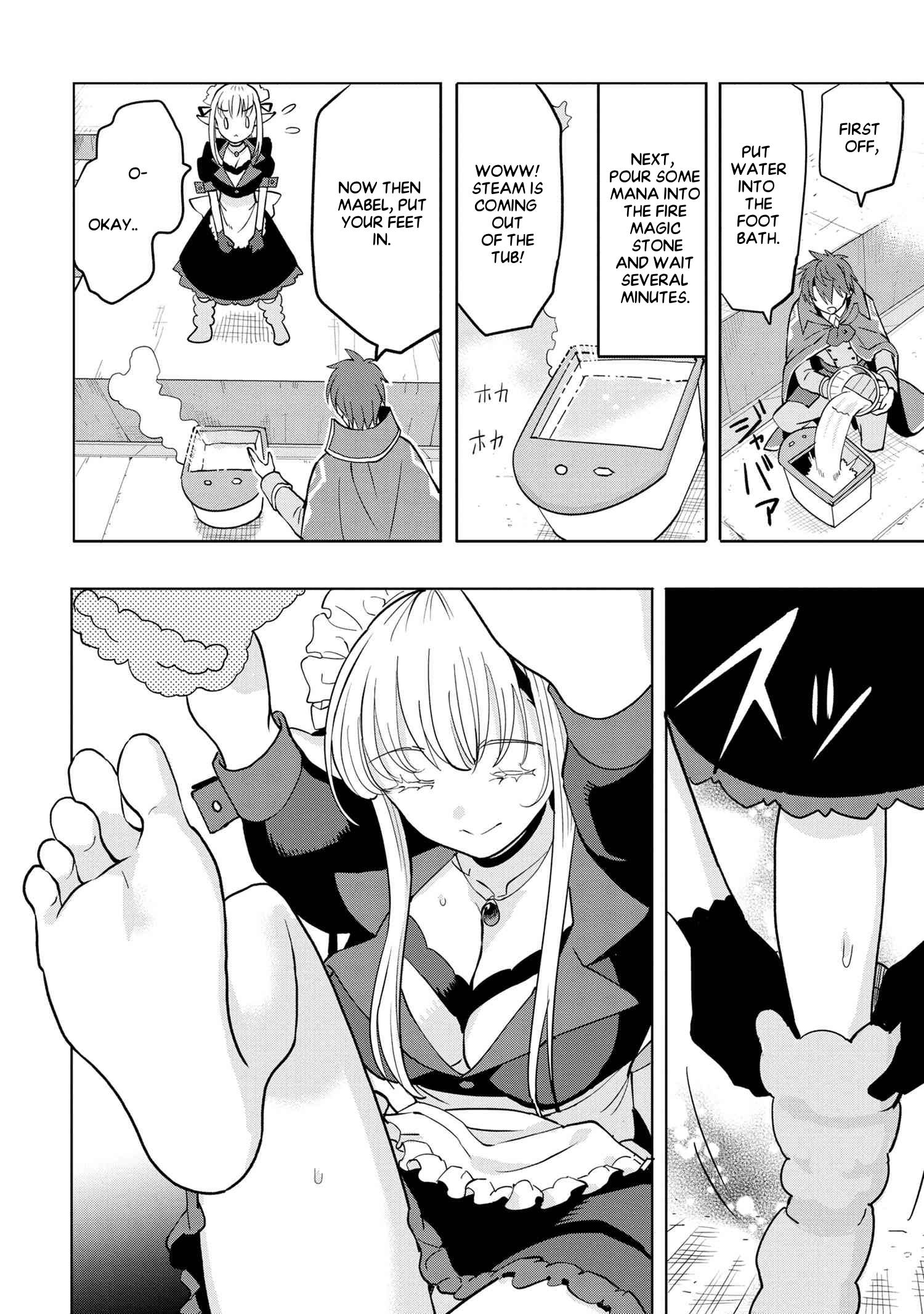 Souzou Renkinjutsushi Wa Jiyuu Wo Ouka Suru: Kokyou Wo Tsuihou Saretara, Maou No Ohizamoto De Chouzetsu Kouka No Magic Item Tsukuri-Houdai Ni Narimashita - Chapter 3.3