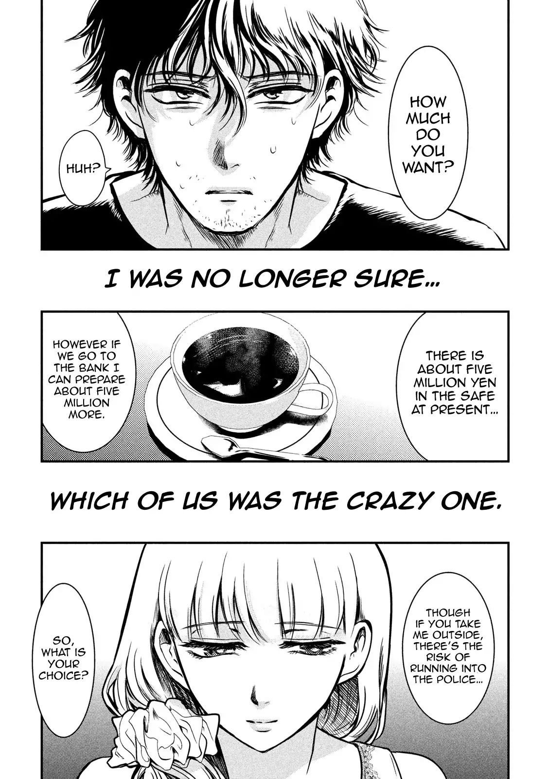 Eating Crab With A Yukionna - Chapter 1: The Man Who Wants To Die And The Yukionna