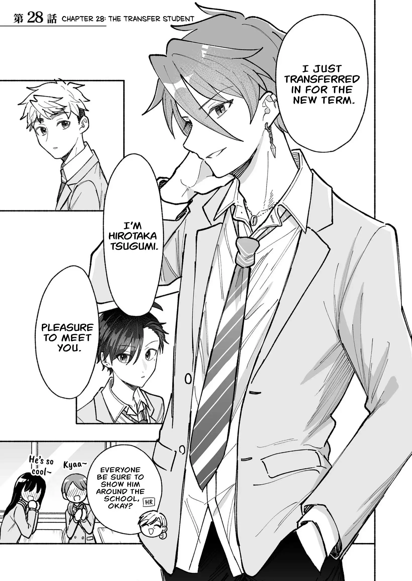 A Cool Girl And A 12Cm Promise - Chapter 28: The Transfer Student