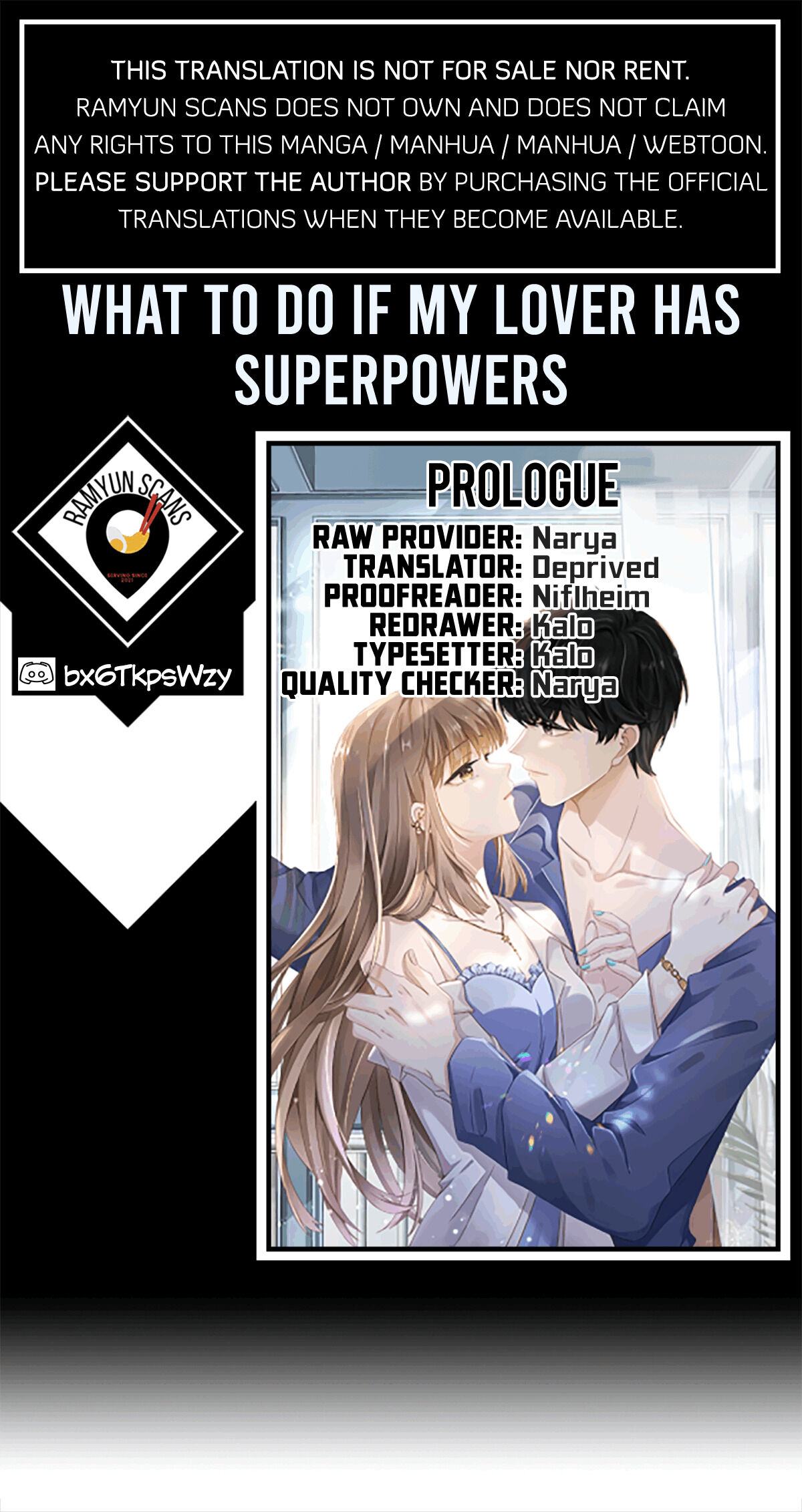 What To Do If My Lover Has Superpowers - Chapter 0