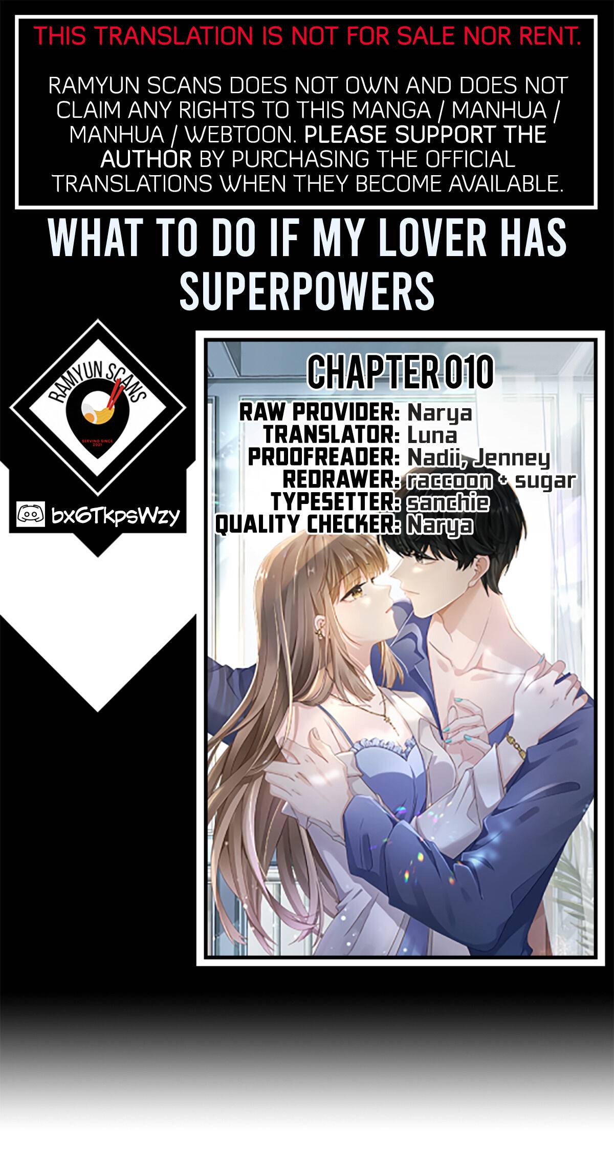 What To Do If My Lover Has Superpowers - Chapter 10