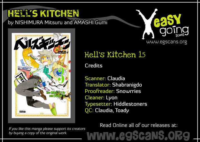 Hell's Kitchen - Vol.4 Chapter 15 : The Greatest Plan In The History Of Shokusen