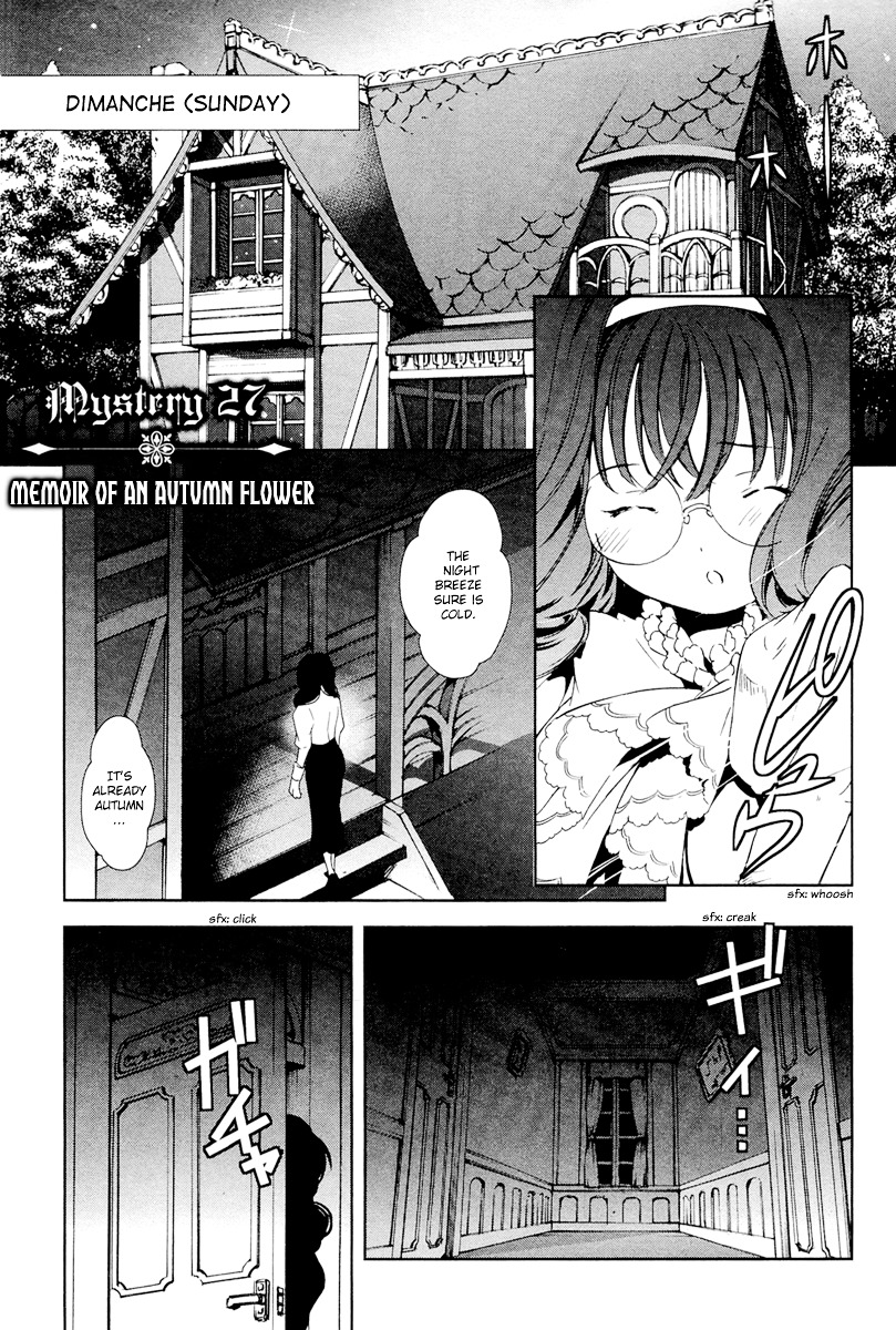 Gosick - Vol.8 Chapter 27 : Memoir Of An Autumn Flower