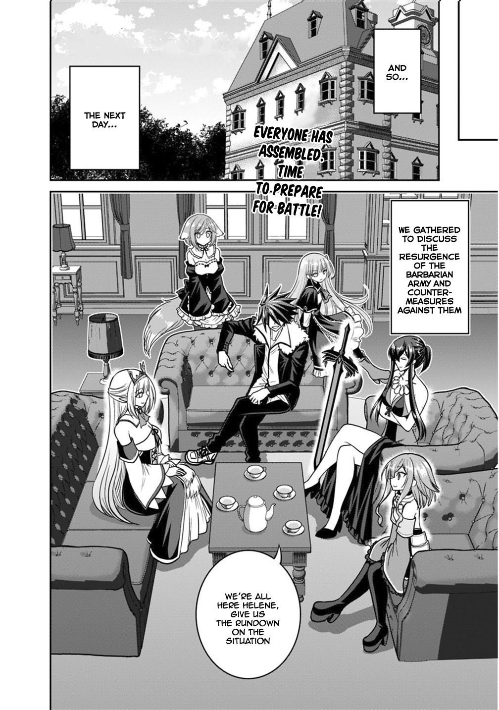 Kujibiki Tokushou Musou Harem-Ken - Vol.3 Chapter 12.2: A Bond With The Demon Sword, And A New Adversary?! (2)