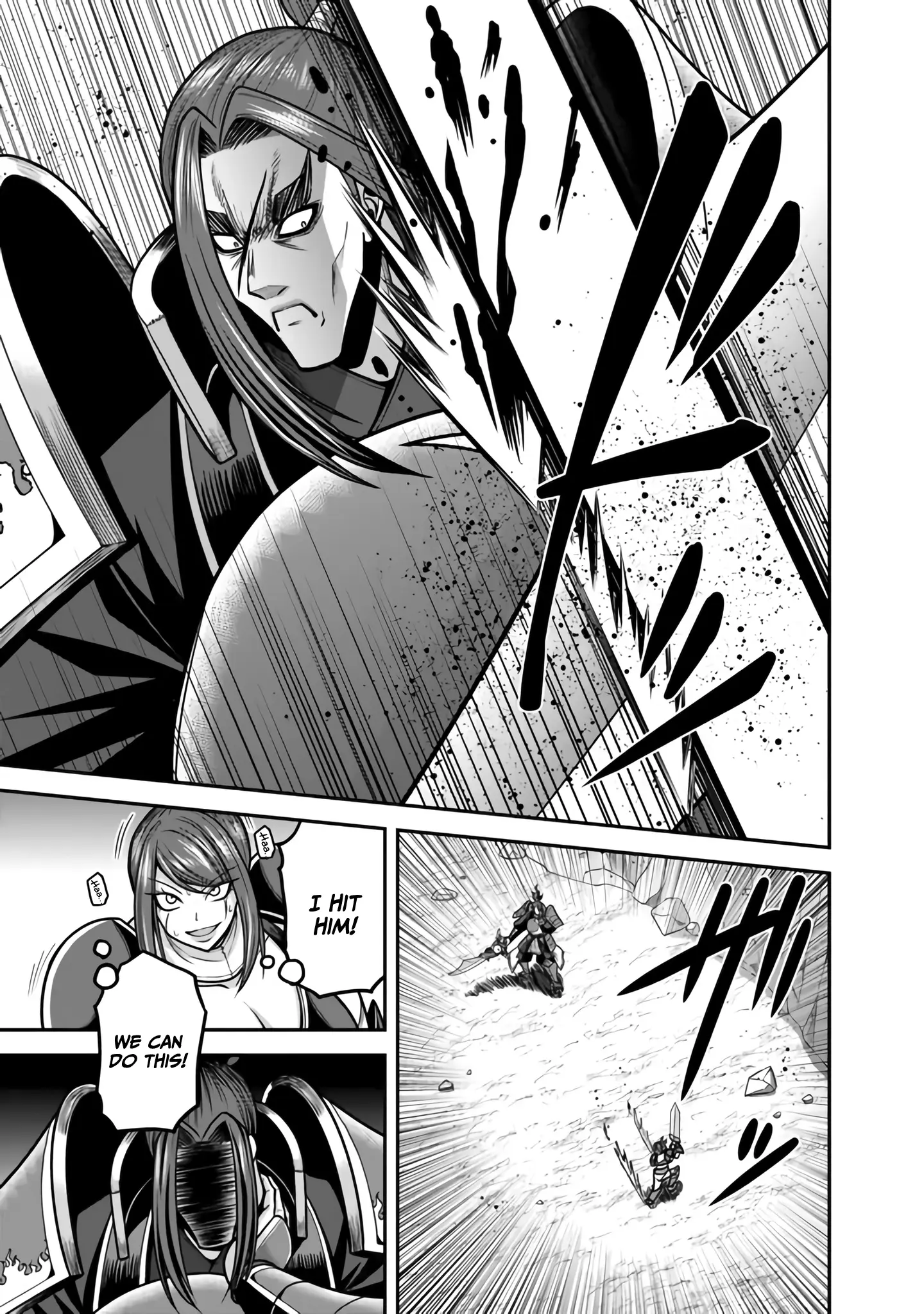 Kujibiki Tokushou Musou Harem-Ken - Vol.10 Chapter 47: Head-On Clash! Ultimate Devilish Sword Vs. The Power Of Bond!