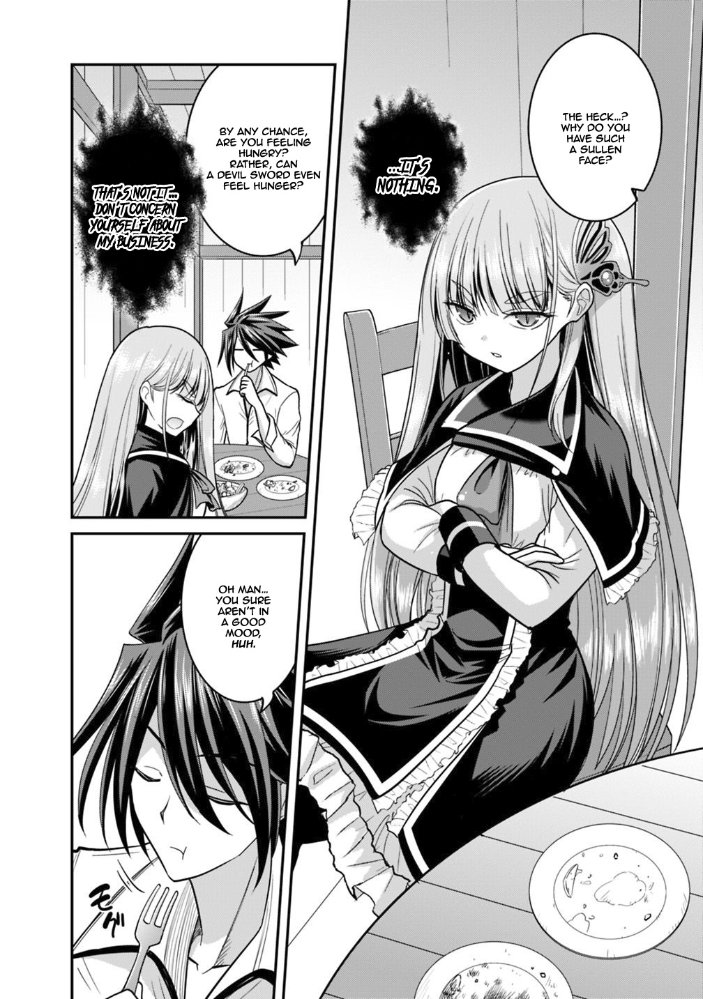 Kujibiki Tokushou Musou Harem-Ken - Vol.3 Chapter 11.1: I'm The Master! Rebellion Of The Devil Sword Eleanor!