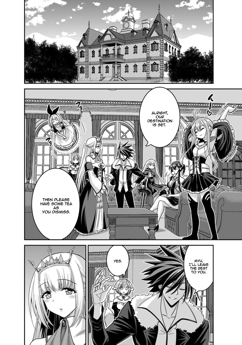 Kujibiki Tokushou Musou Harem-Ken - Vol.3 Chapter 13.1: Unstoppable Excitement! Even That Power Got Multiplied By 777!? Part I