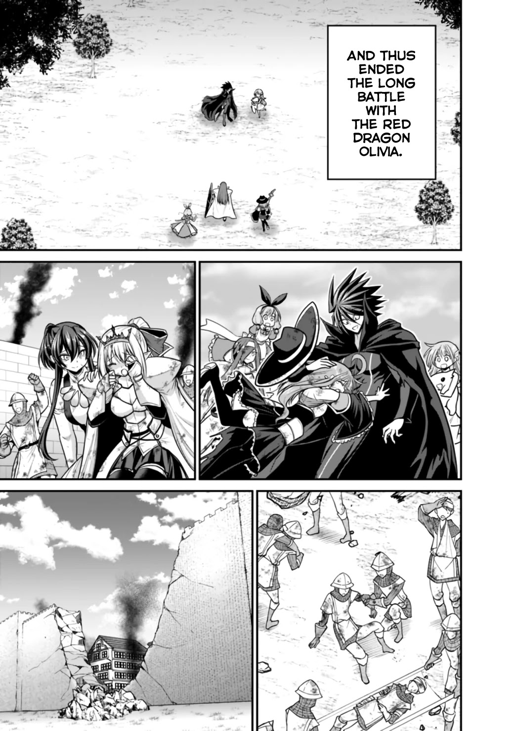 Kujibiki Tokushou Musou Harem-Ken - Chapter 27.1: To My Beloved Ones...we'll Keep Overcoming Any Hardships ♥