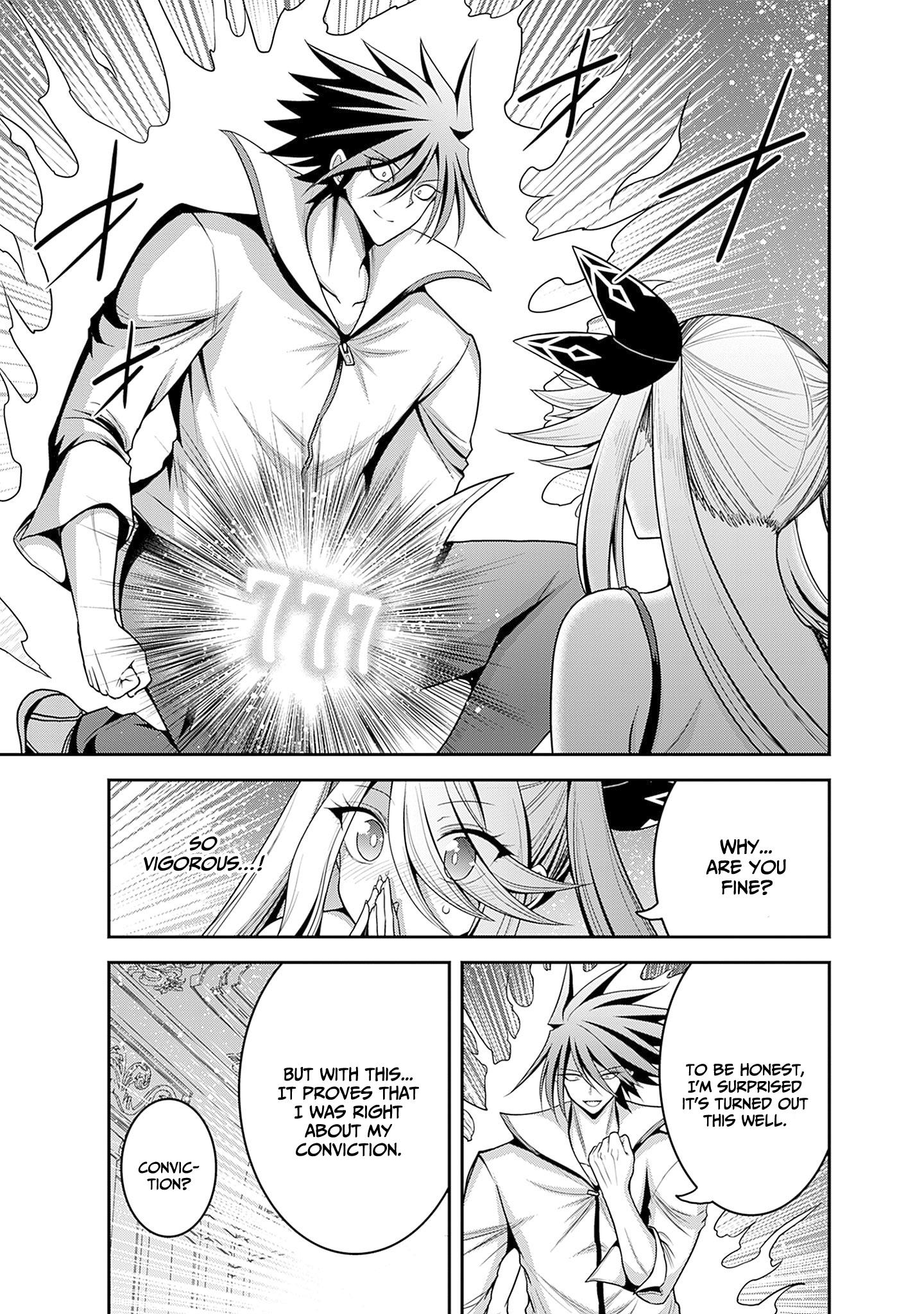 Kujibiki Tokushou Musou Harem-Ken - Chapter 39: For The Sake Of One Love! Life Force X777!