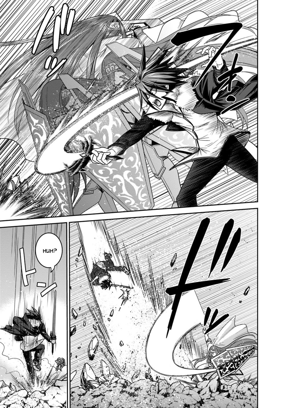 Kujibiki Tokushou Musou Harem-Ken - Chapter 14.2: Clash!! Beautiful Swordswoman Vs The 777-Fold Man! Part Ii