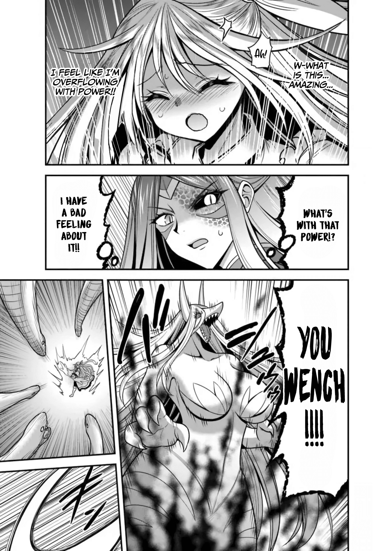 Kujibiki Tokushou Musou Harem-Ken - Chapter 35: Mysterious Power! A Double Slash And A Purifying Spell!