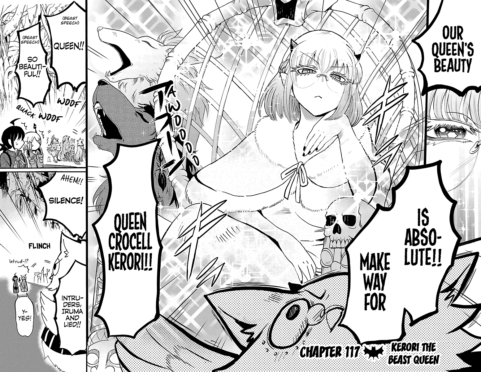 Mairimashita! Iruma-Kun - Chapter 117: Kerori The Beast Queen