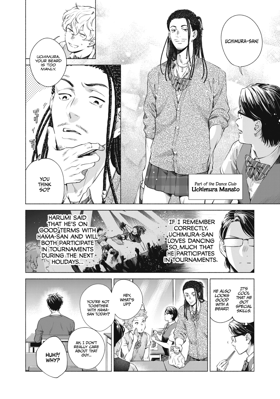 Reiwa Hanamaru Gakuen - Vol.1 Chapter 7: #Havingabeard #Isuseless? #Uchimura-San