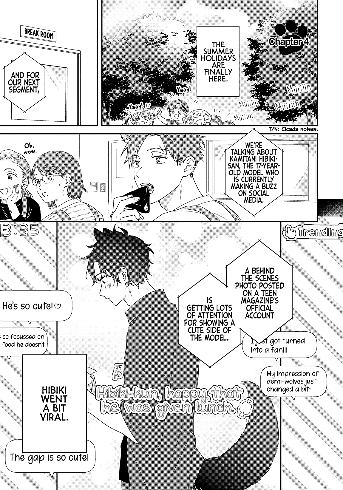 Ookami-Kun Wa Suki Ga Kakusenai - Vol.1 Chapter 4