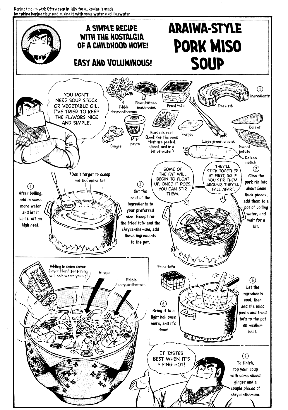 Cooking Papa - Chapter 20: Closing Out A Night Of Heavy Drinking With Super Tasty Pork Miso Soup