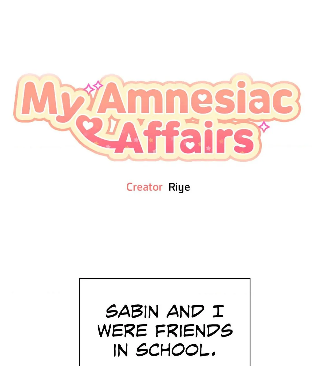 My Amnesiac Affairs - Chapter 19