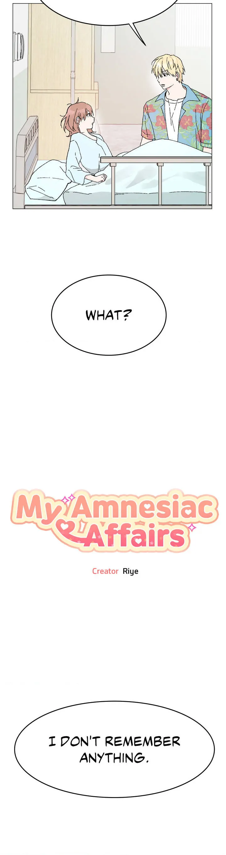 My Amnesiac Affairs - Chapter 1