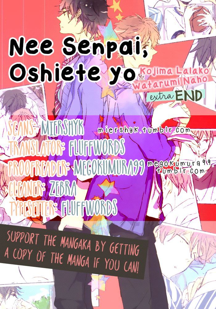 Nee Senpai, Oshiete Yo - Vol.1 Chapter 7 : [End]