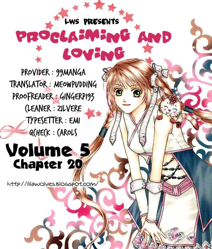 Proclaiming And Loving - Vol.5 Chapter 20