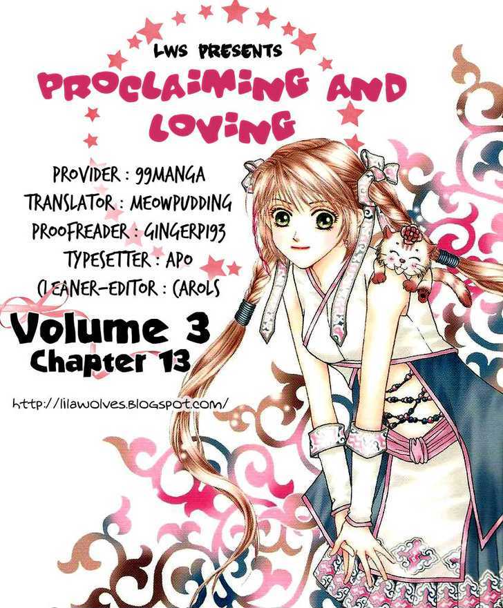 Proclaiming And Loving - Vol.3 Chapter 13 : Savior