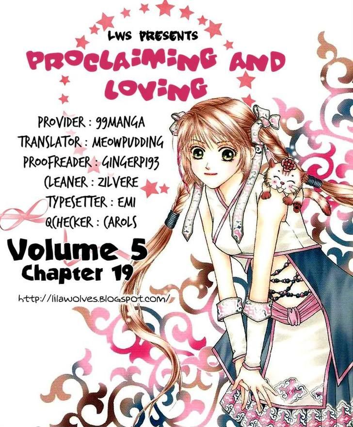 Proclaiming And Loving - Vol.5 Chapter 19