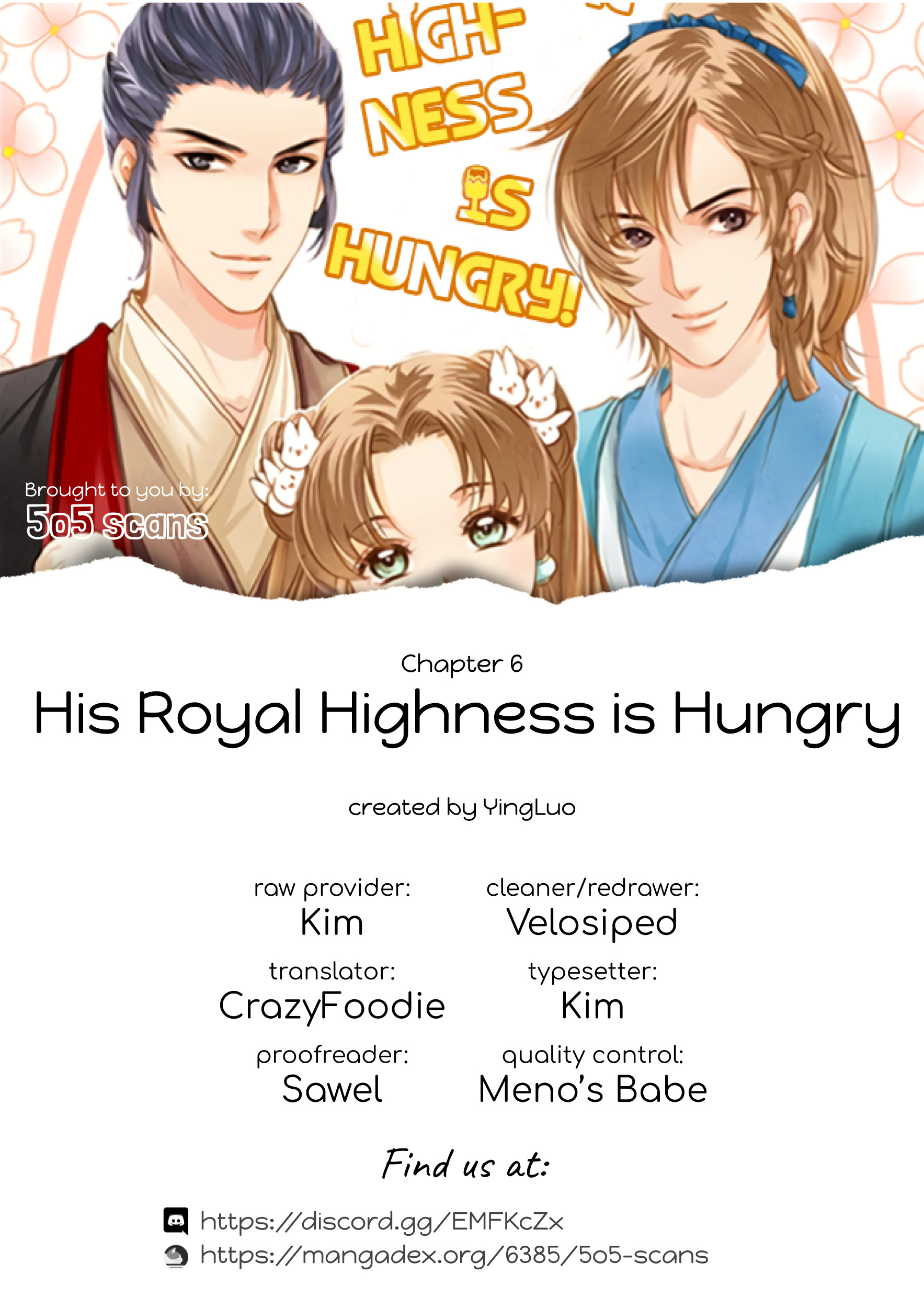 His Royal Highness Is Hungry - Chapter 6: Bumped Into A "Ghost" At Night!