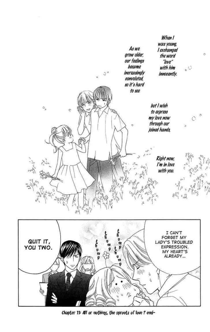 Chou Yo Hana Yo - Vol.3 Chapter 11 : All Or Nothing, The Sprouts Of Love