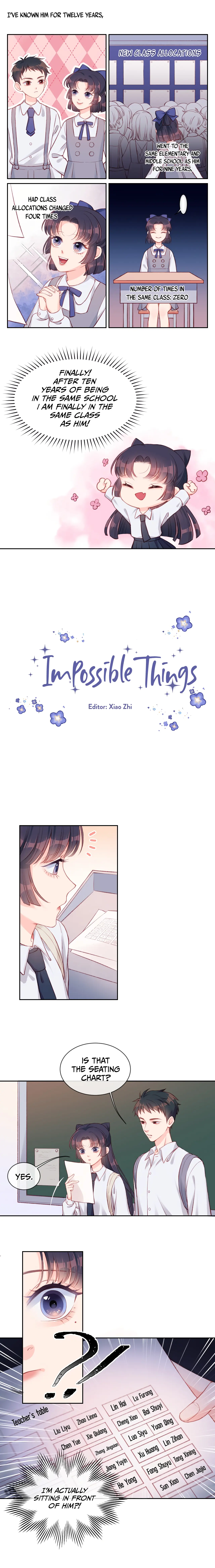 Impossible - Chapter 1