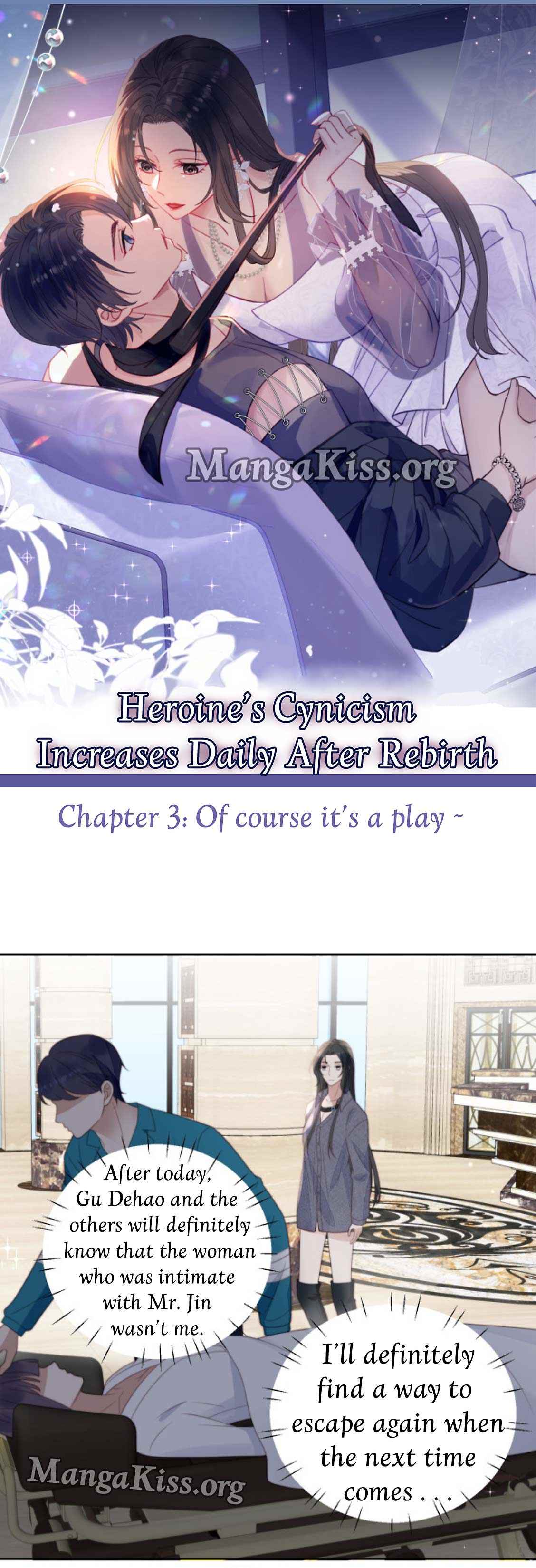 Heroine’s Cynicism Increases Daily After Rebirth - Chapter 3