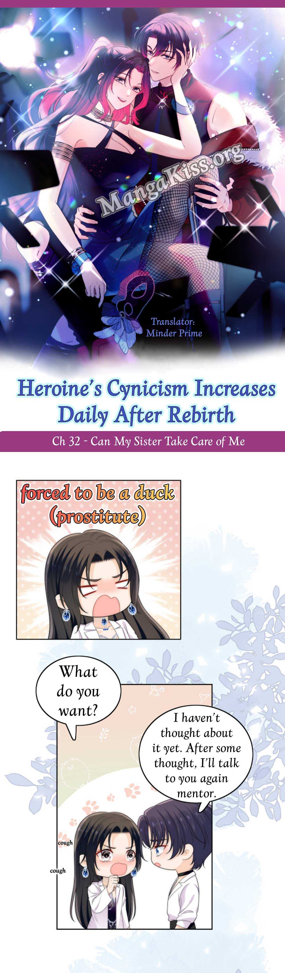 Heroine’s Cynicism Increases Daily After Rebirth - Chapter 32