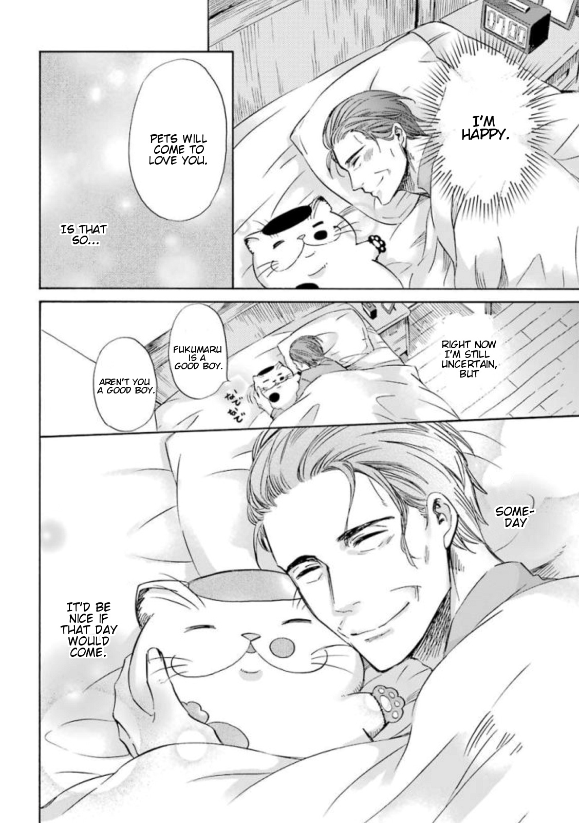 Ojisama To Neko - Chapter 10: Ojisama Wakes Up