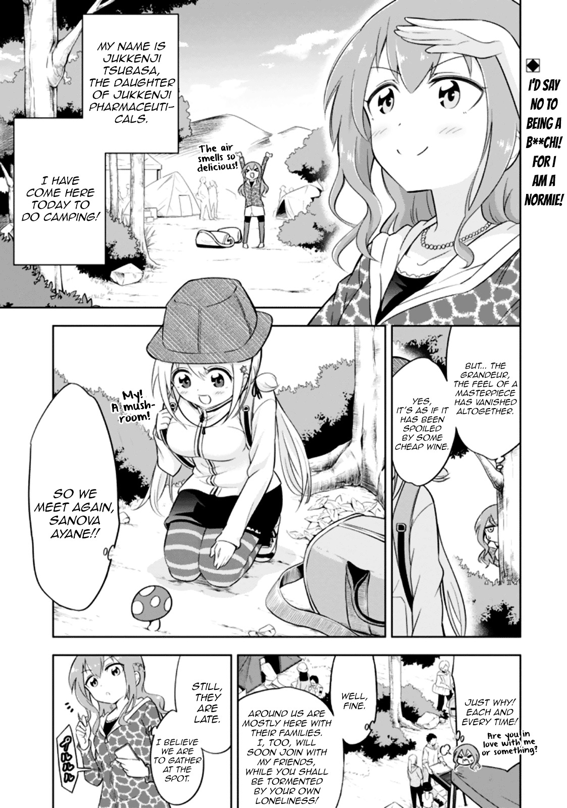 Ayane Oujou-Sama Wa Sanova B**Ch Ni Araserareru - Vol.2 Chapter 12 : At The C*Mping Site