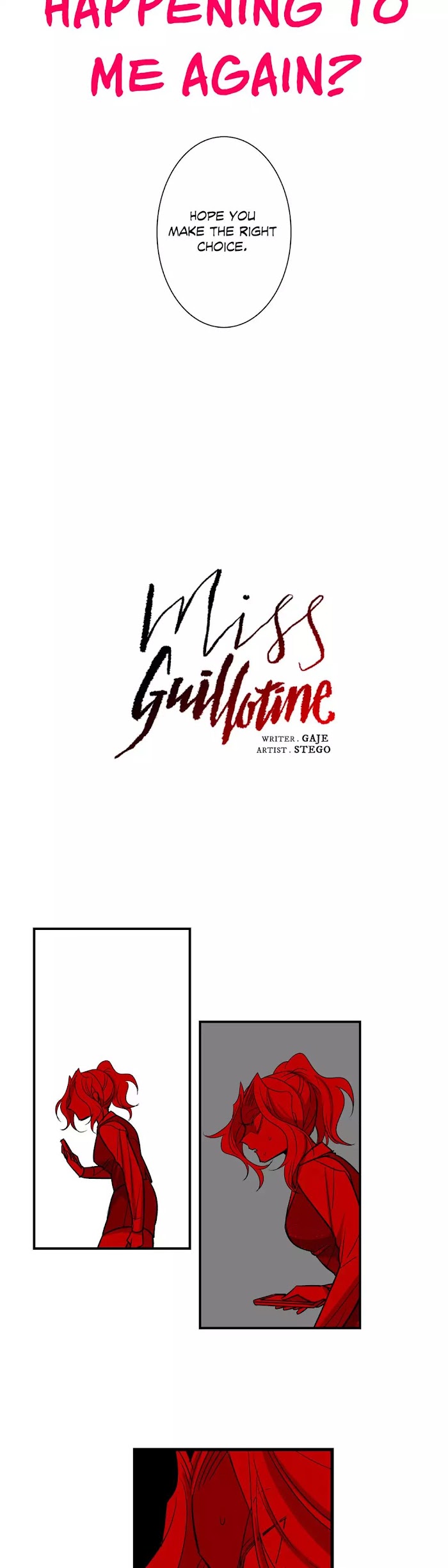 Miss Guillotine - Chapter 19