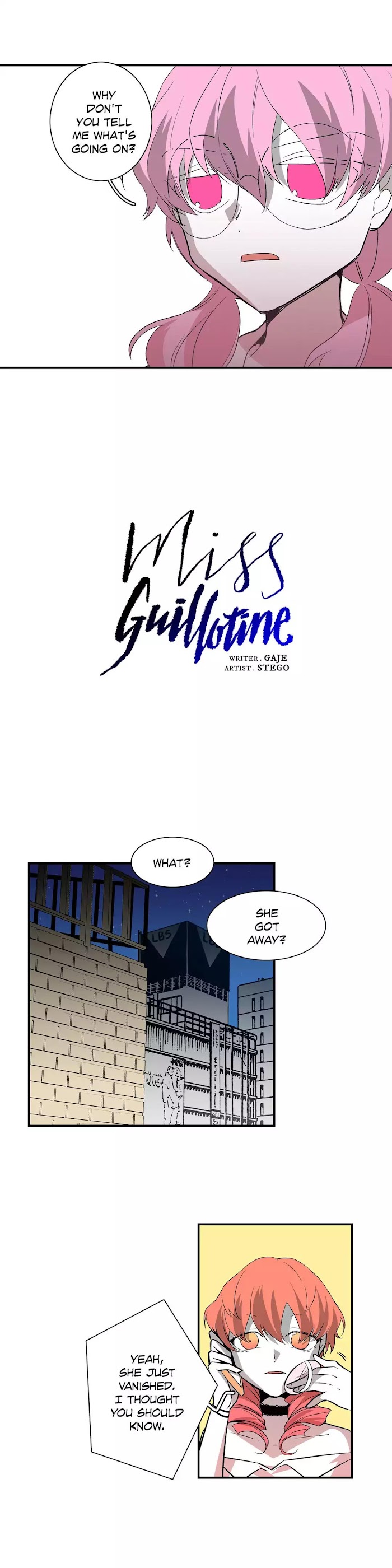 Miss Guillotine - Chapter 74