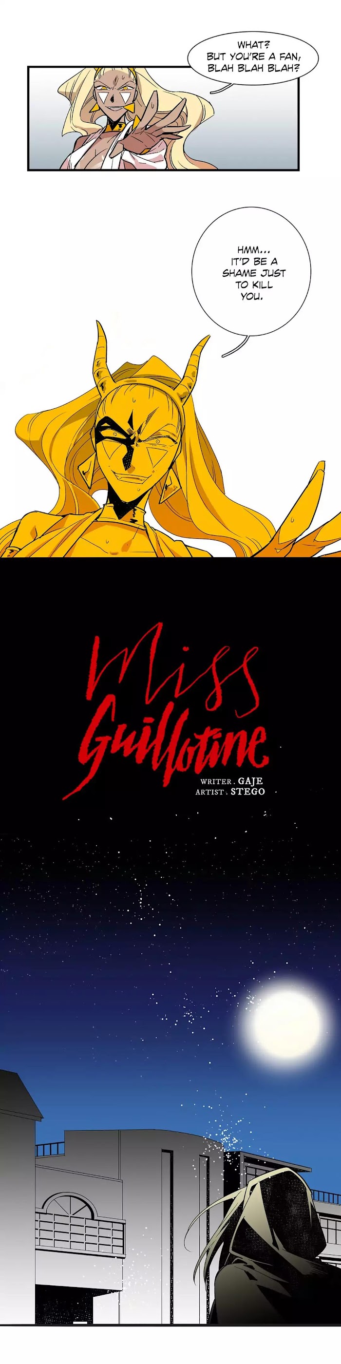 Miss Guillotine - Chapter 30