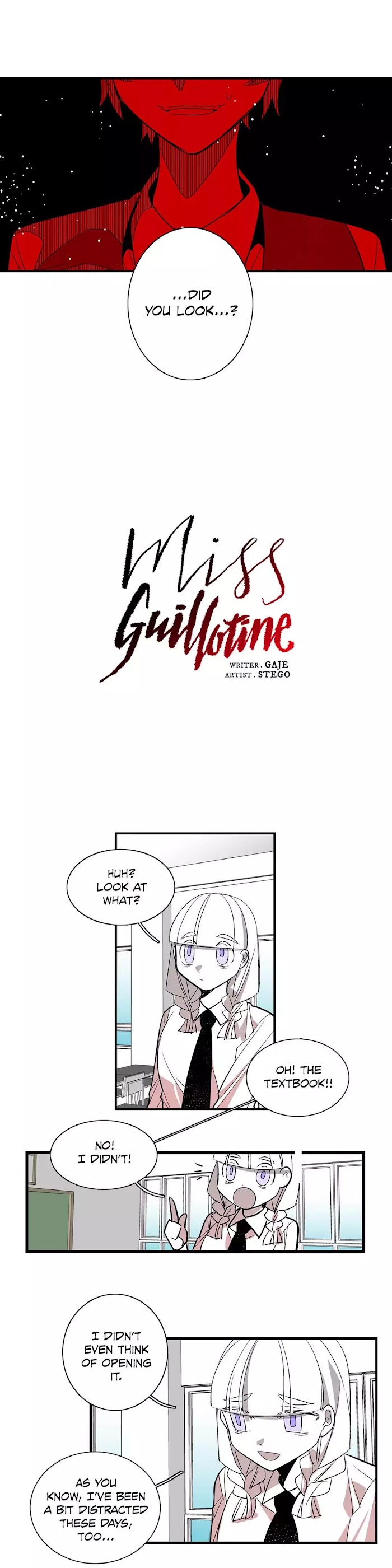 Miss Guillotine - Chapter 35