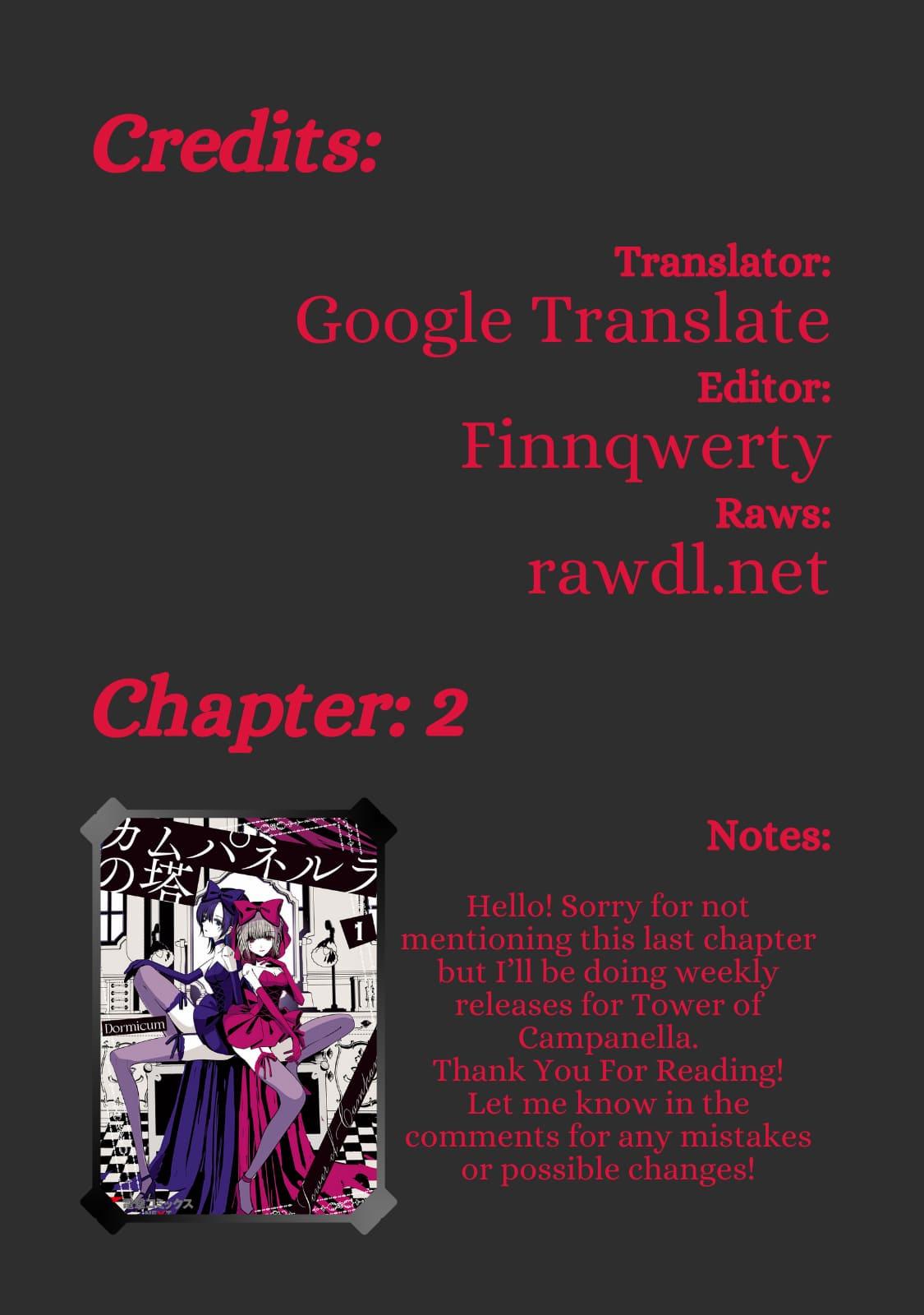 Tower of Campanella - Chapter 2