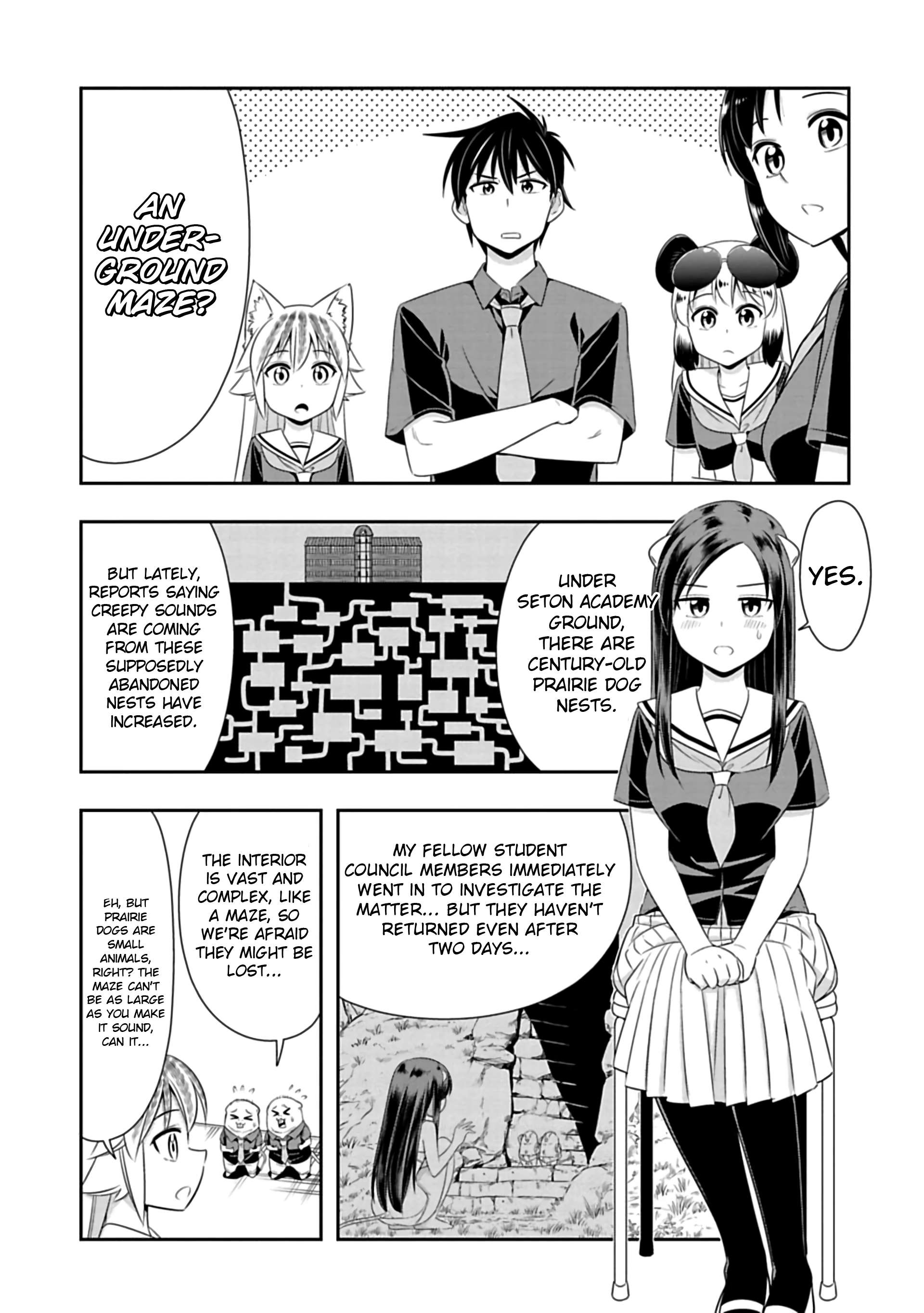 Murenase! Shiiton Gakuen - Chapter 87: Underground Maze (1)