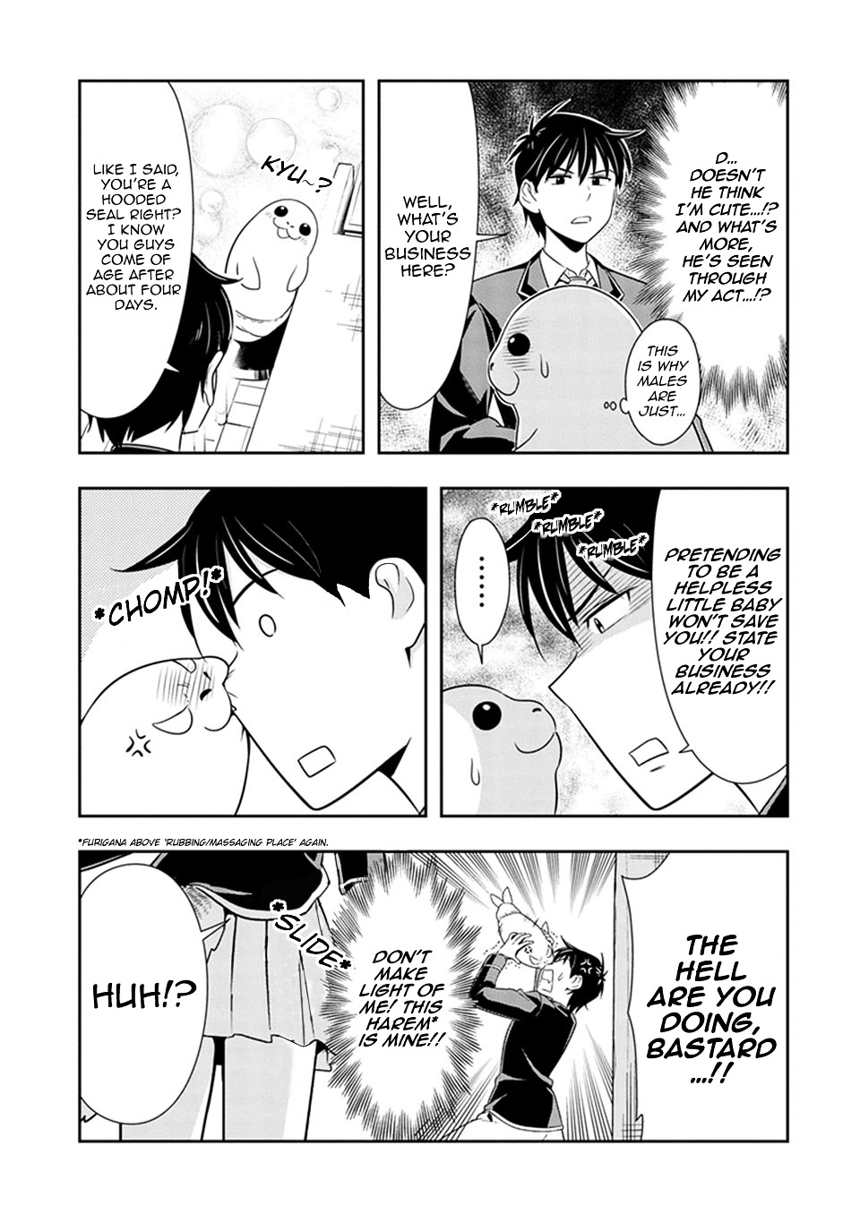 Murenase! Shiiton Gakuen - Chapter 21 : Because There Are Boobs There