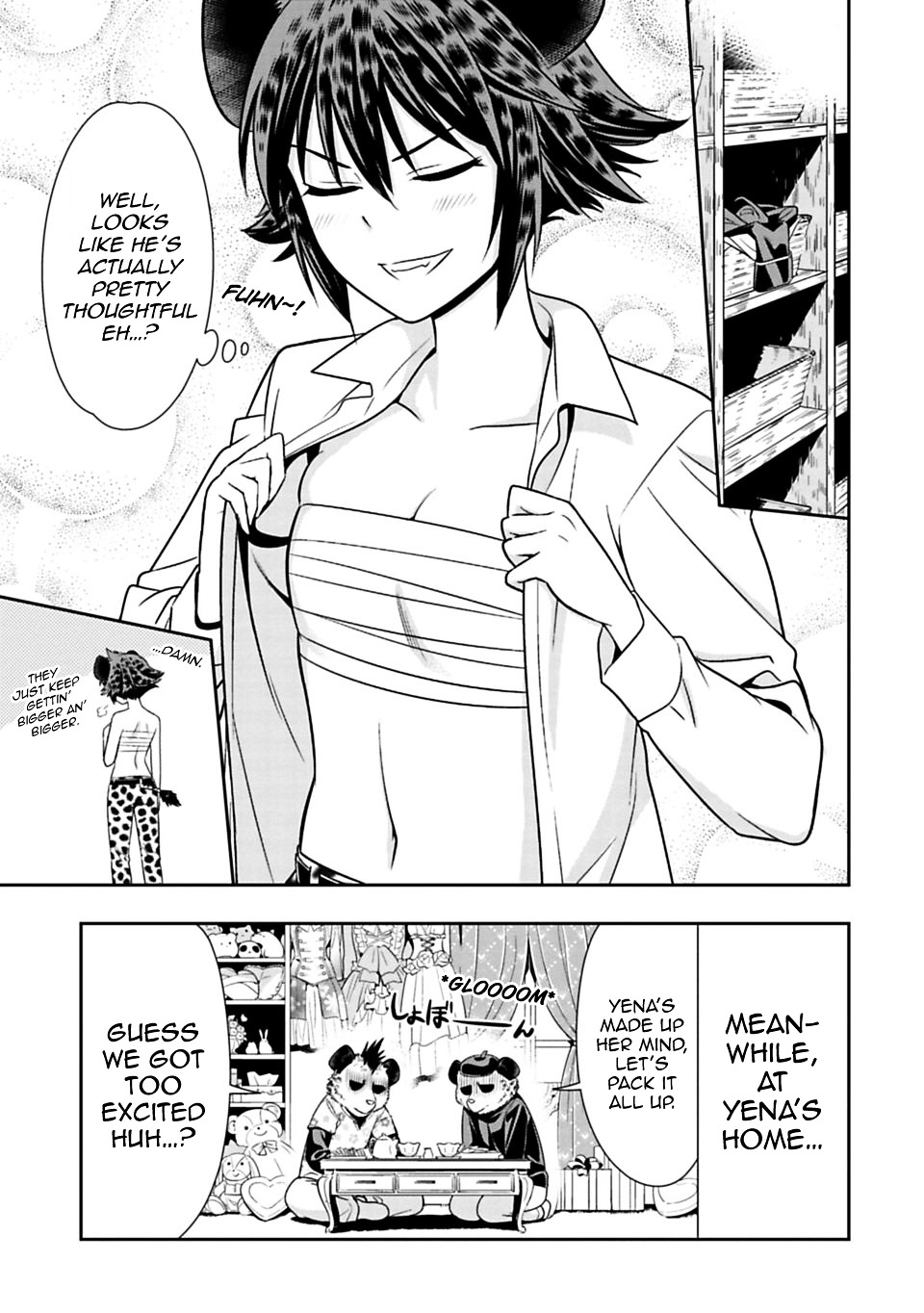 Murenase! Shiiton Gakuen - Chapter 25 Omake : Which Side Are You Going To Enter, Yena-Kun?