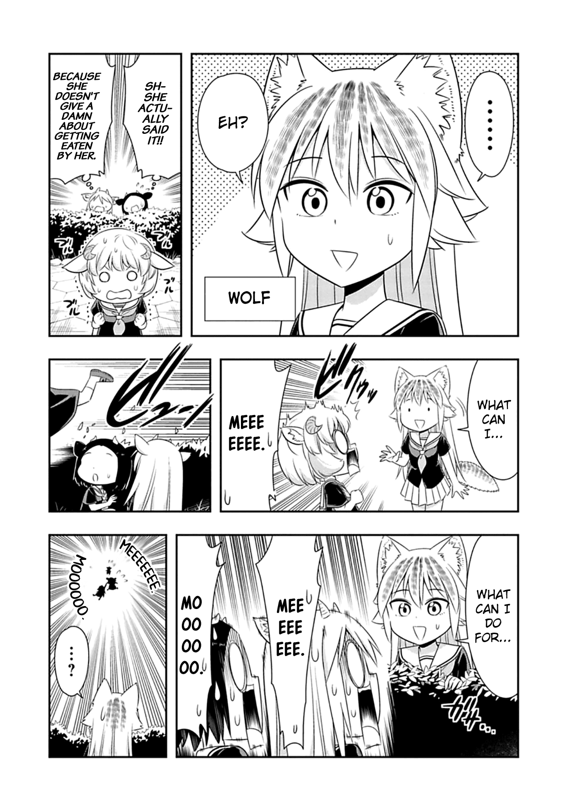 Murenase! Shiiton Gakuen - Chapter 58: Little Horns!