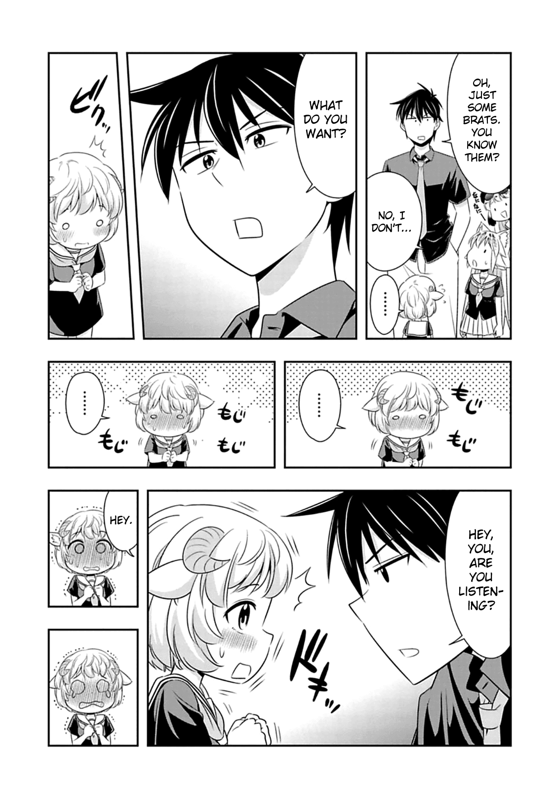 Murenase! Shiiton Gakuen - Chapter 58: Little Horns!