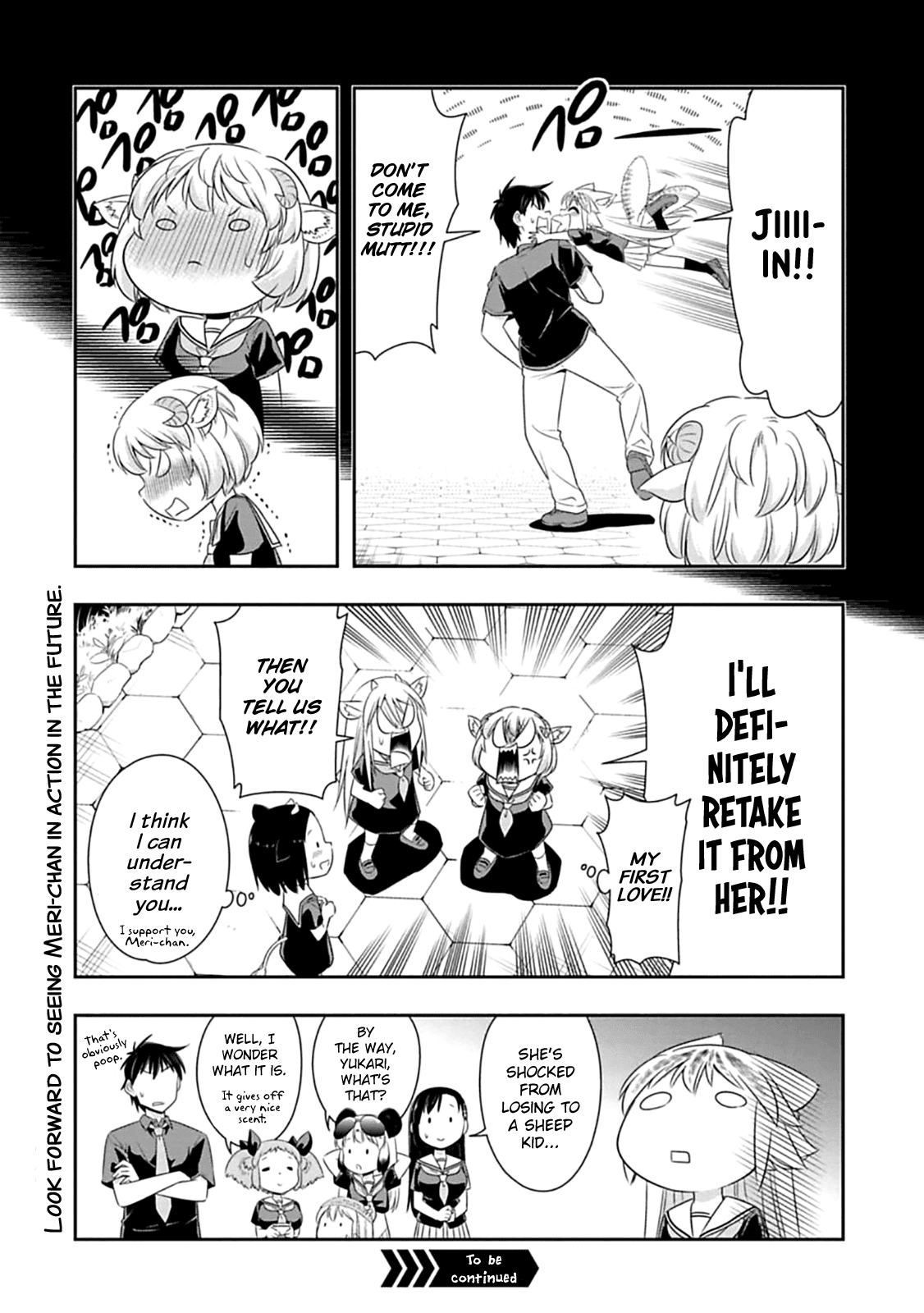 Murenase! Shiiton Gakuen - Chapter 58: Little Horns!